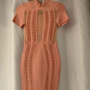 Pink Spandex Dress